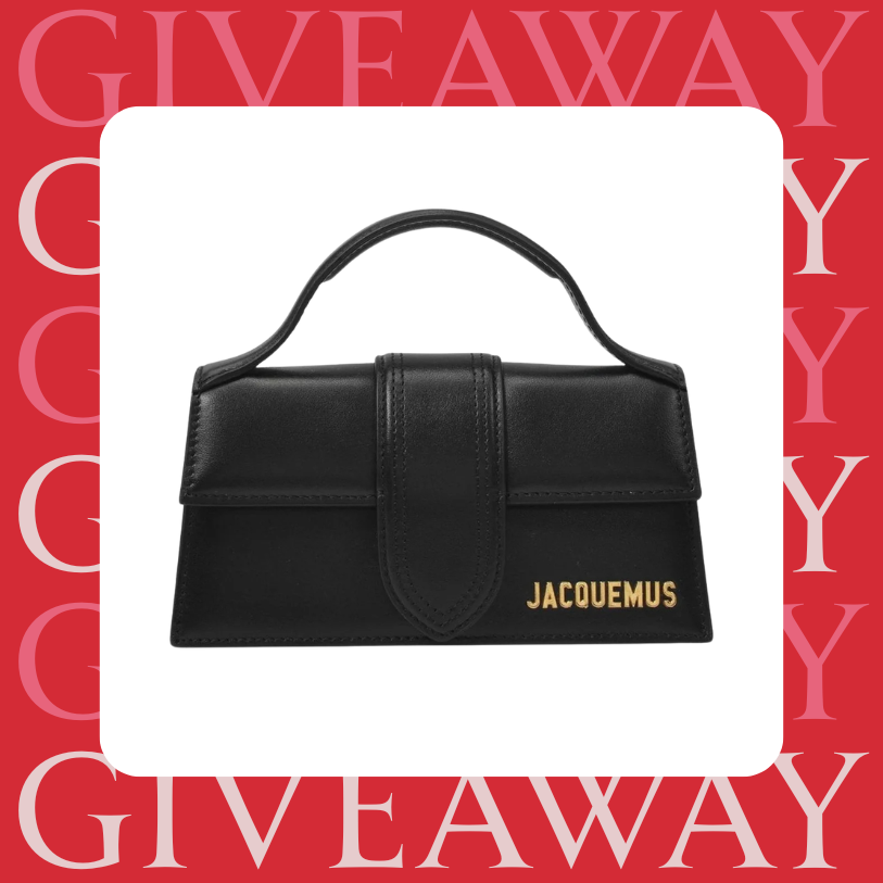 WIN THE JACQUEMUS PLAQUE HANDLE BAG