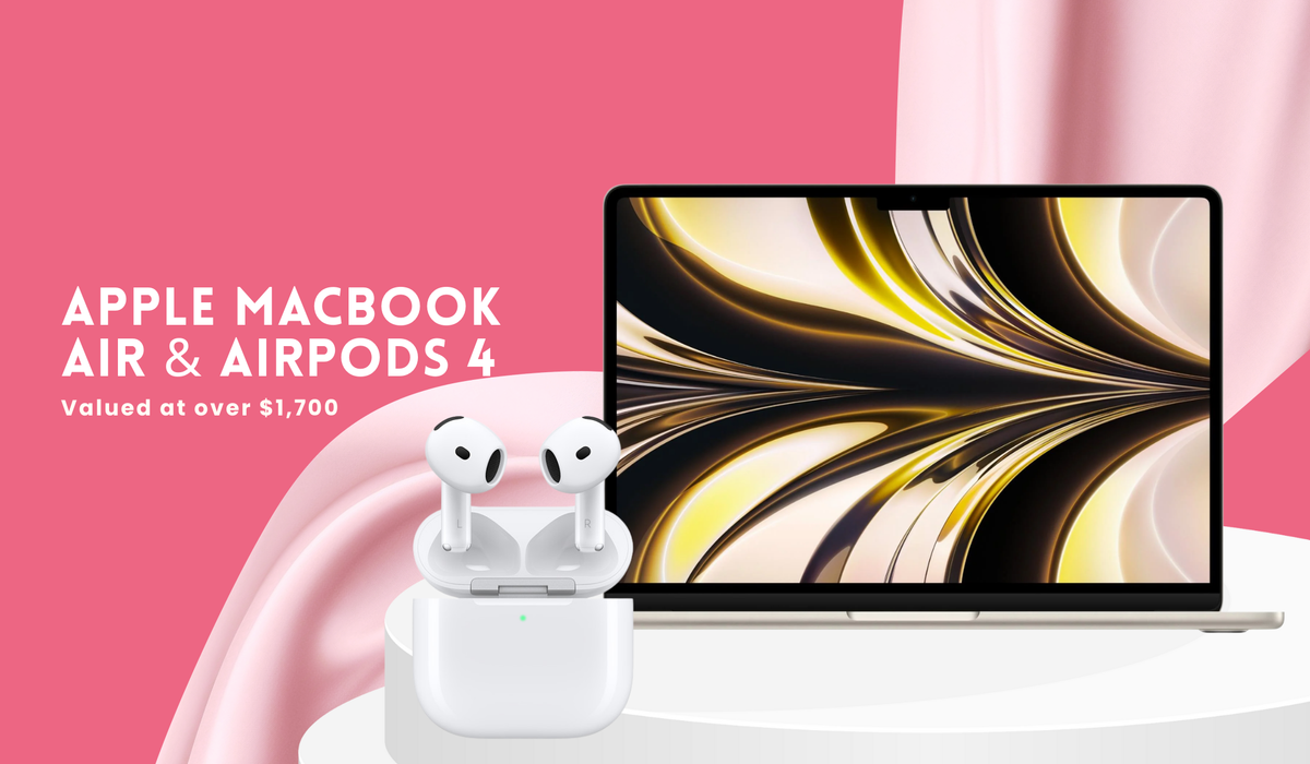 Win the 13-inch MacBook Air and AirPods Pro 4